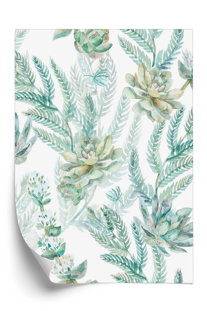 Papier peint Motif floral