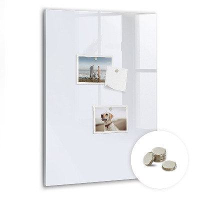 Tableau magnétique décoratif Coloris blanc foncé