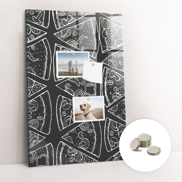 Tableau magnétique décoratif Pizza italienne