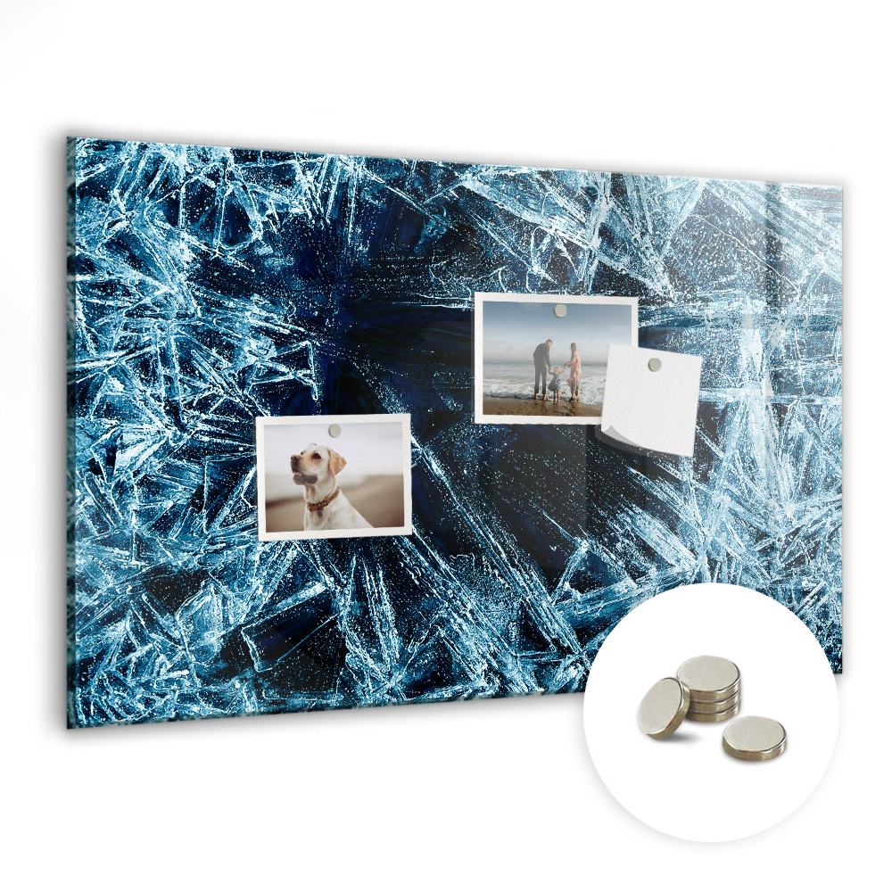 Tableau mural magnétique Mur gelé