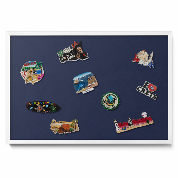 Tableau pour magnet Couleur : bleu marine foncé