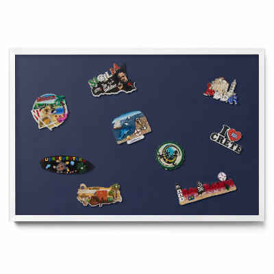 Tableau pour magnet Couleur : bleu marine foncé