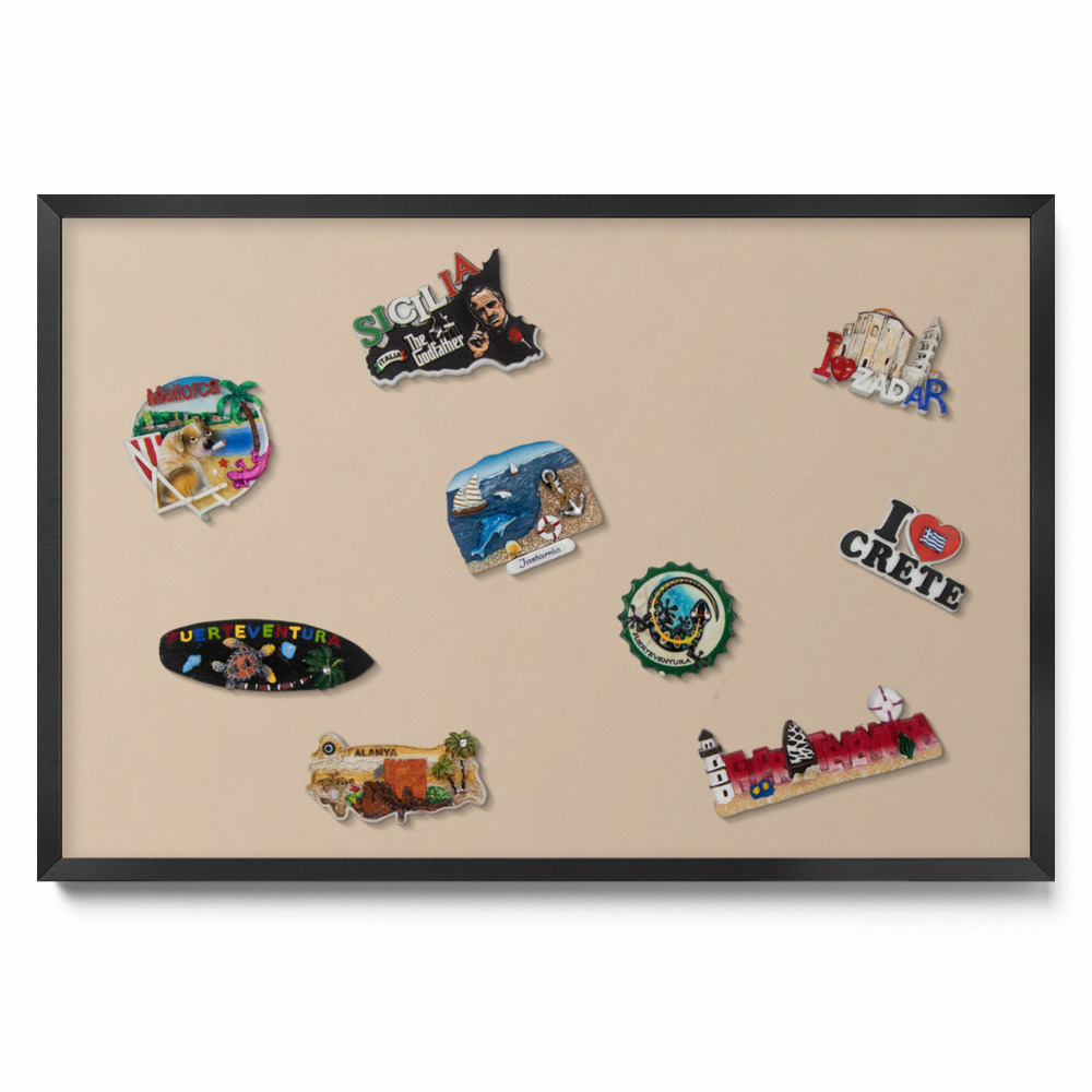 Tableau pour magnet Couleur beige