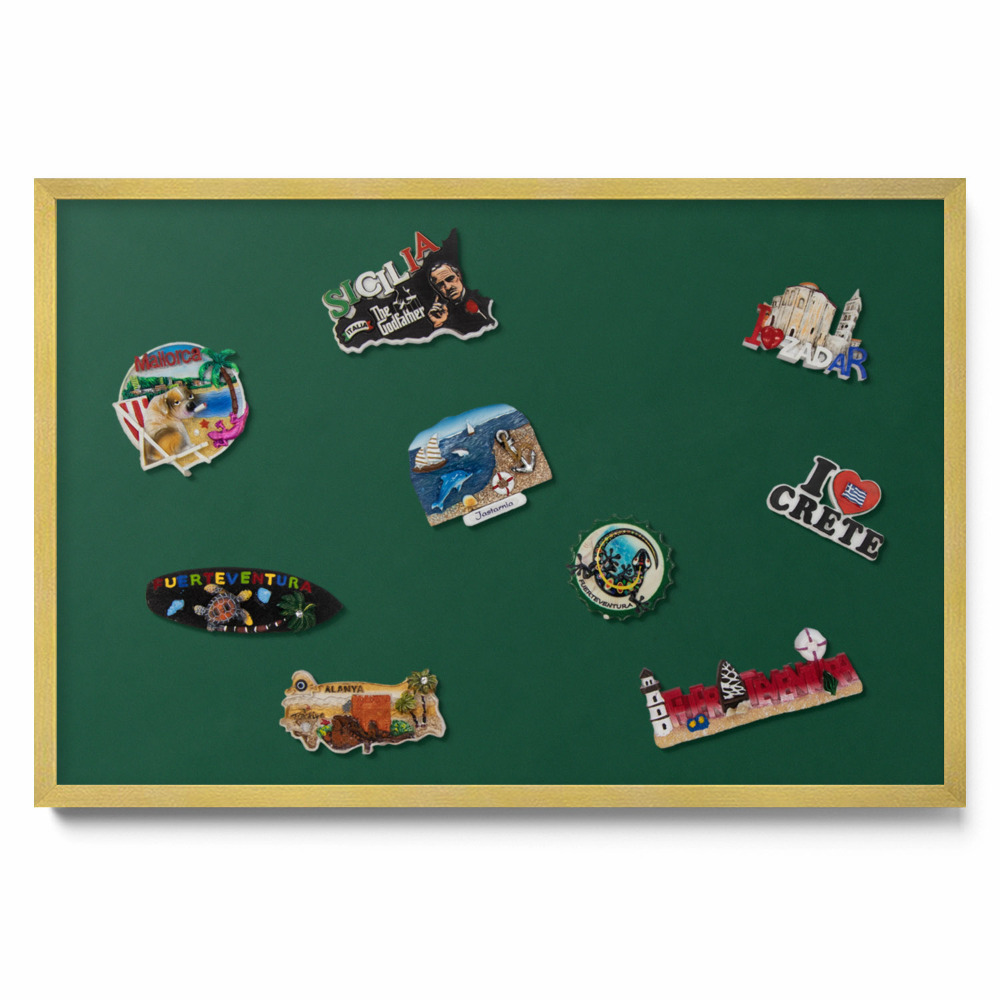 Tableau magnétique mural Couleur vert foncé