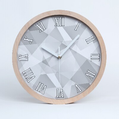 Horloge en bois Fond abstrait