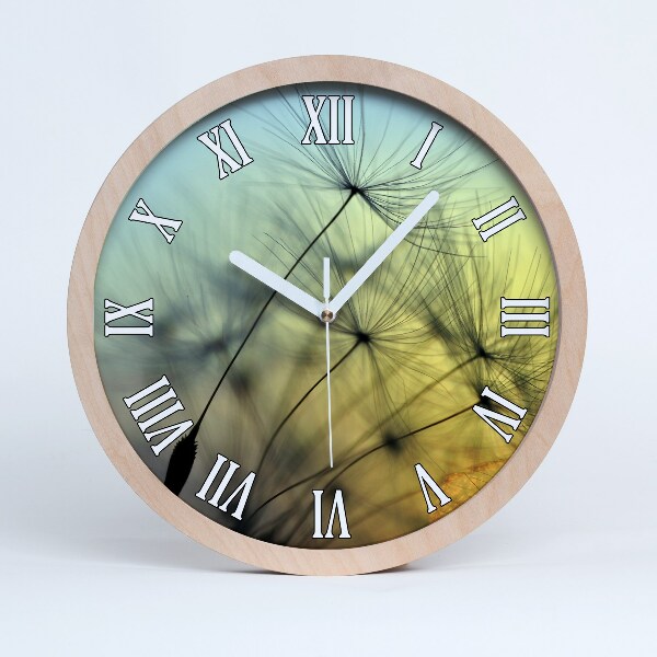 Horloge bois originale Graine de moucheron