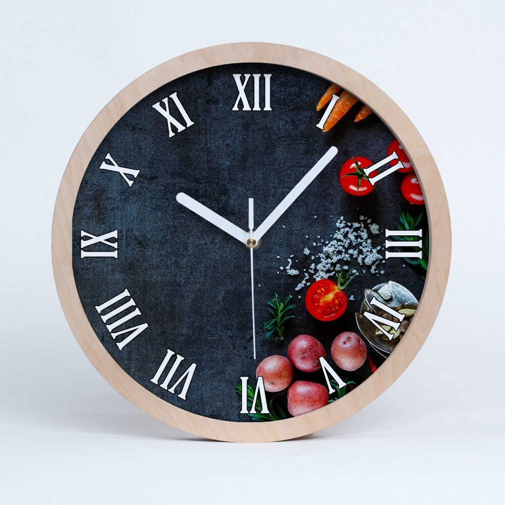 Horloge en bois murale Ingrédients