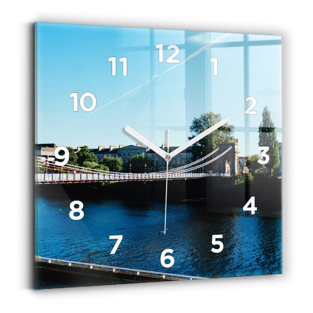 Horloge murale carrée Southportland en Écosse