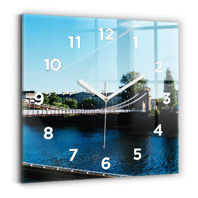 Horloge murale carrée Southportland en Écosse