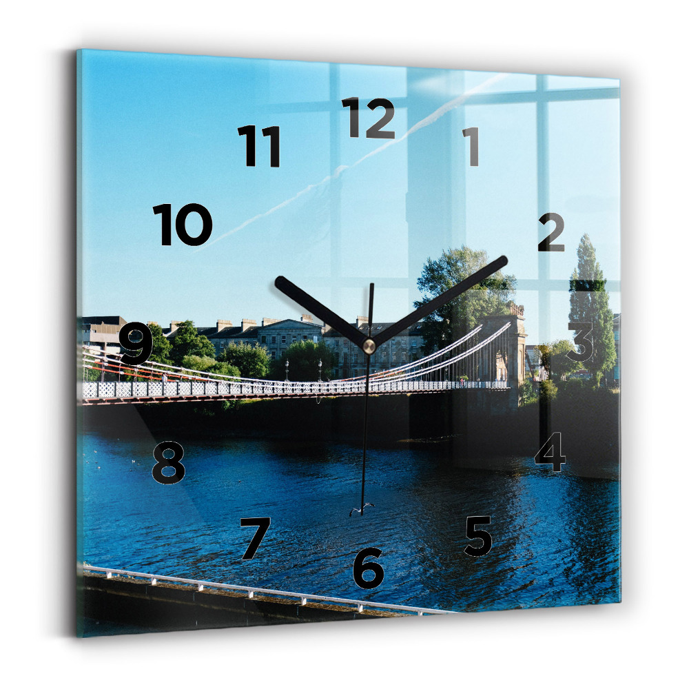 Horloge murale carrée Southportland en Écosse