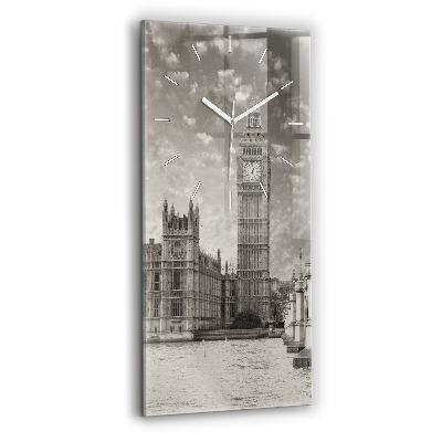 Horloge verticale en verre Londres Angleterre Big Ben