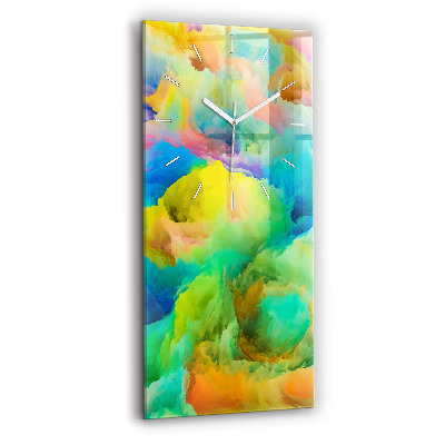 Horloge rectangulaire verticale Texture fractale