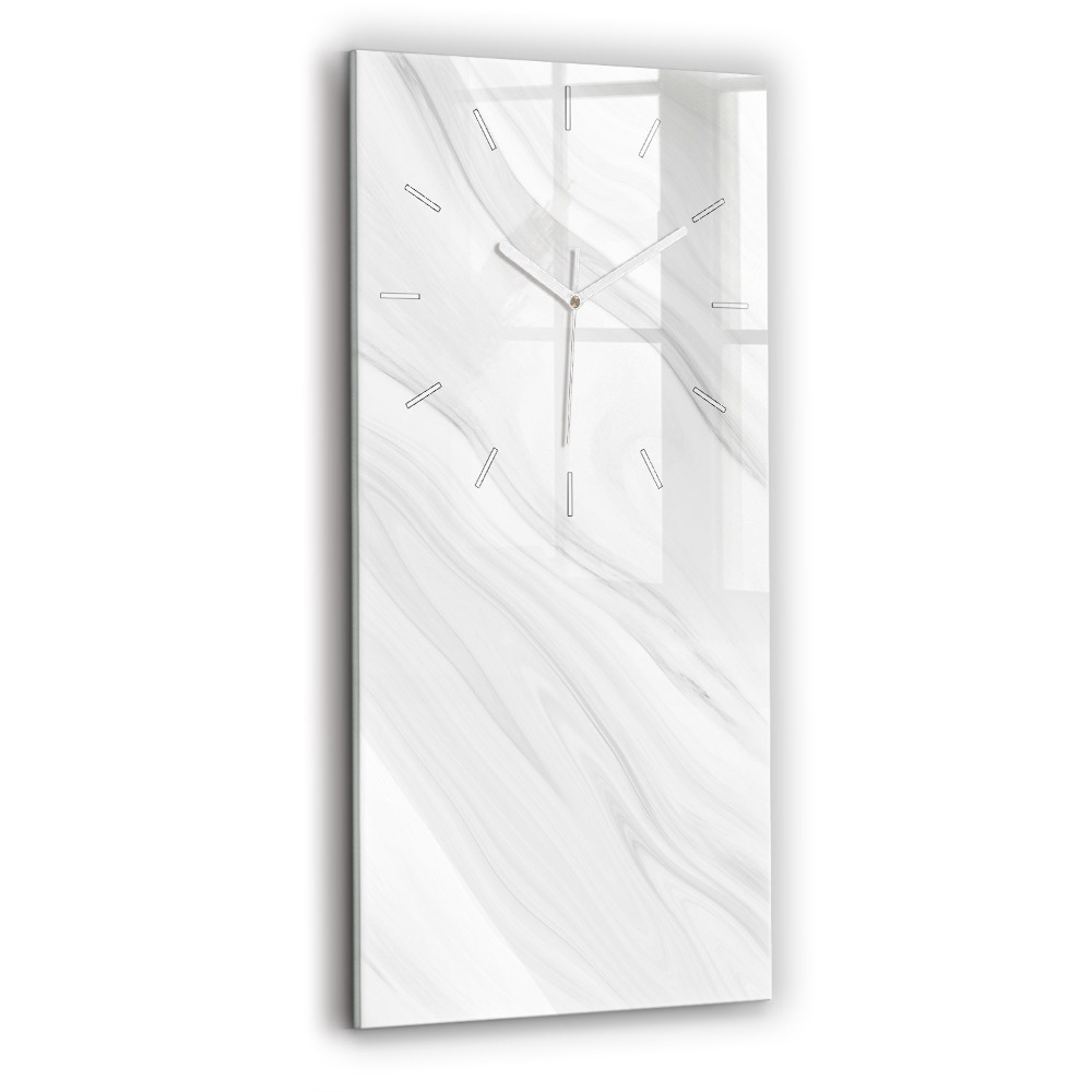 Horloge rectangulaire verticale Marbre décoratif