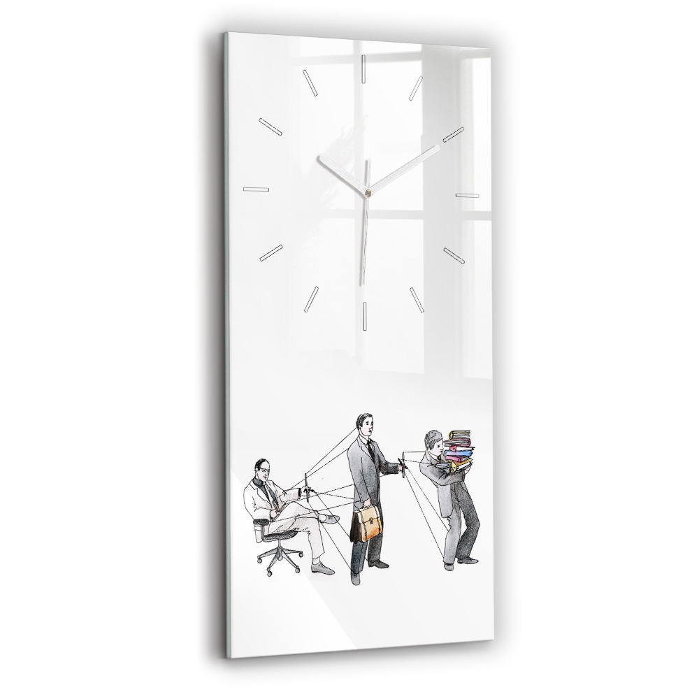 Horloge murale verticale Personnages en marionnettes