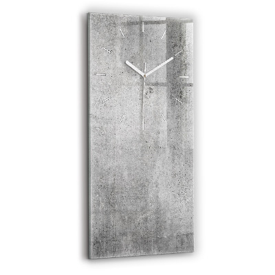 Horloge rectangulaire verticale Mur brut