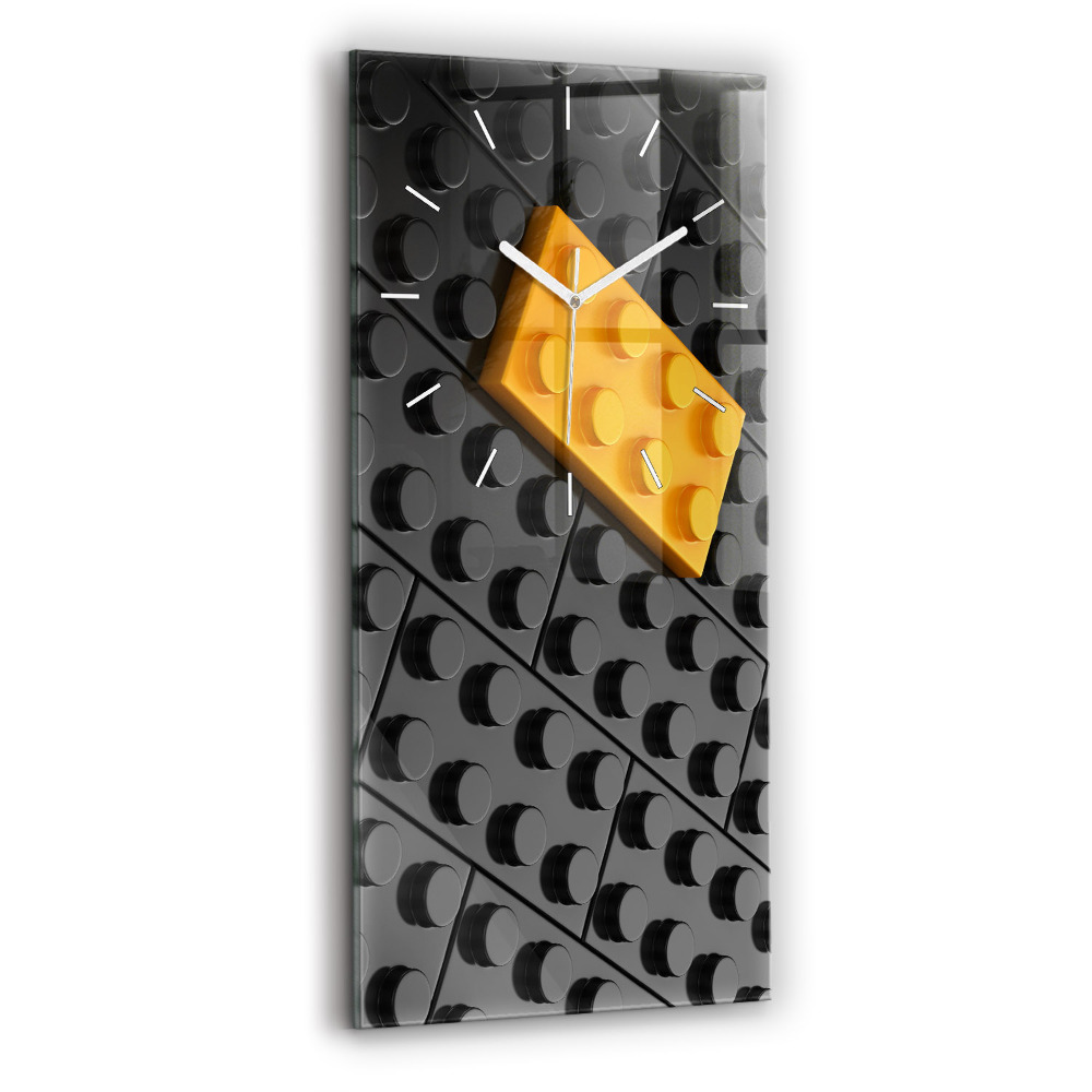 Horloge murale verticale Blocs de jouets