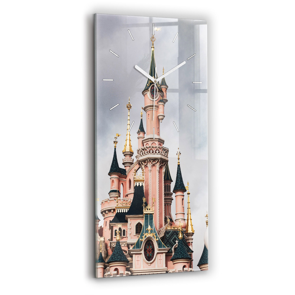 Horloge rectangulaire verticale Château de Disneyland à Paris