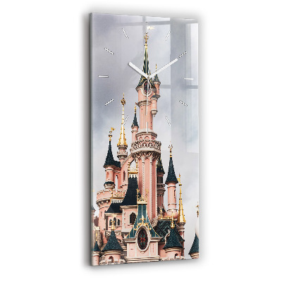 Horloge rectangulaire verticale Château de Disneyland à Paris