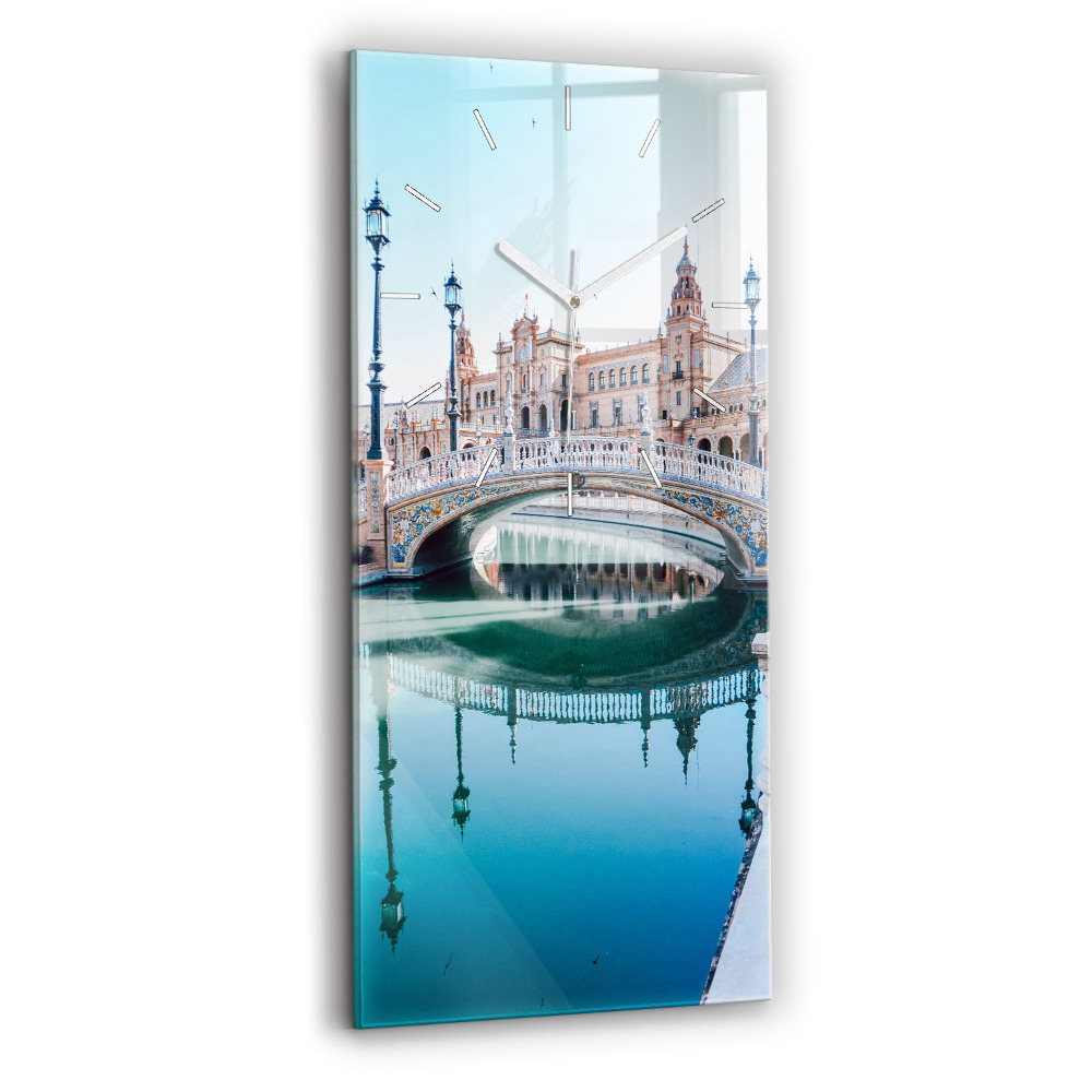 Horloge murale verticale Place d'Espagne à Séville