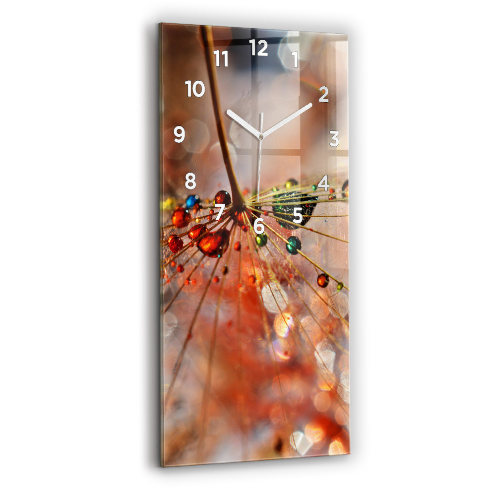 Horloge rectangulaire verticale Souffleur avec rosée