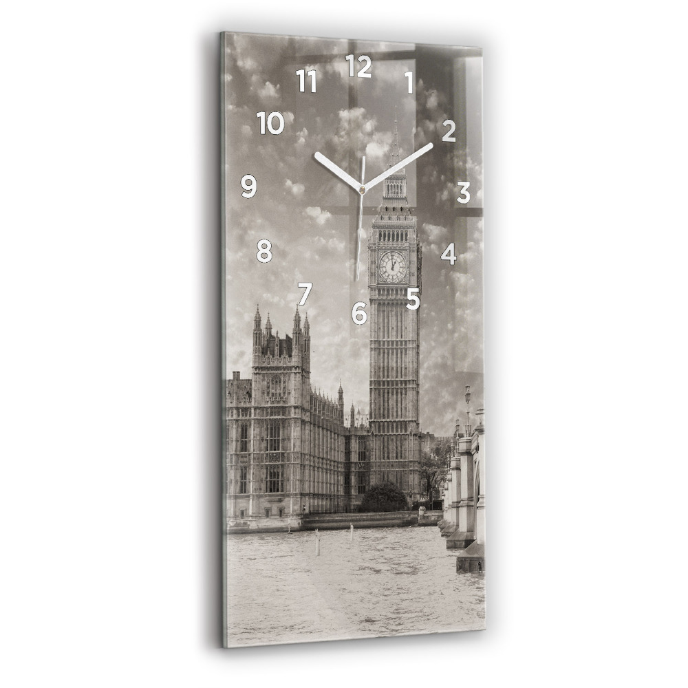 Horloge verticale en verre Londres Angleterre Big Ben