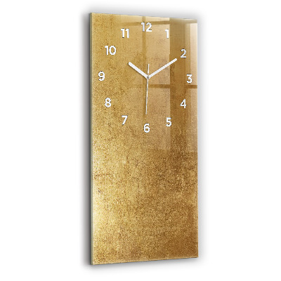 Horloge verticale en verre Toile décorative