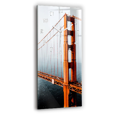 Horloge rectangulaire verticale Pont du Golden Gate