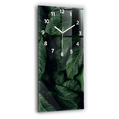 Horloge verticale en verre Moustique tropicale