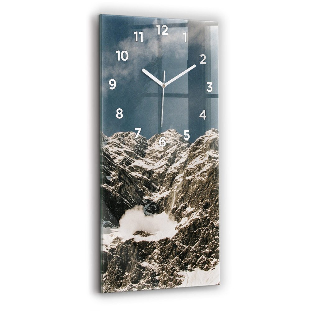 Horloge rectangulaire verticale Monts Watzmann