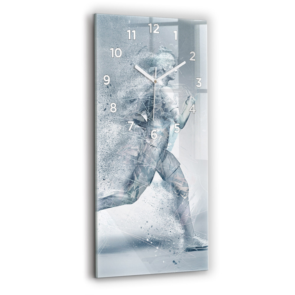 Horloge rectangulaire verticale Homme courant