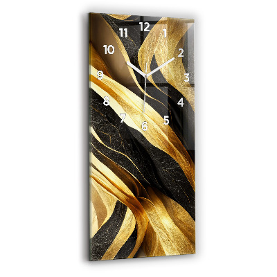 Horloge murale verticale Abstraction élégante