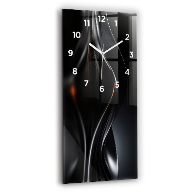 Horloge rectangulaire verticale Abstraction