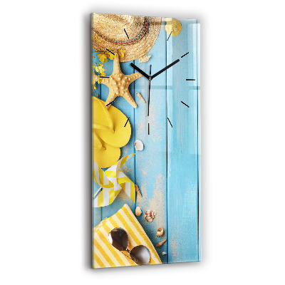 Horloge rectangulaire verticale Accessoires de plage et planches