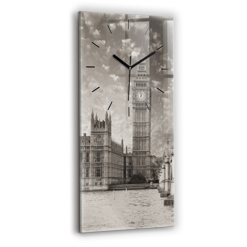 Horloge verticale en verre Londres Angleterre Big Ben