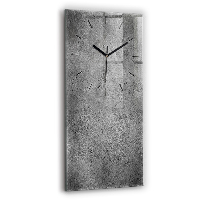 Horloge murale verticale Mur industriel