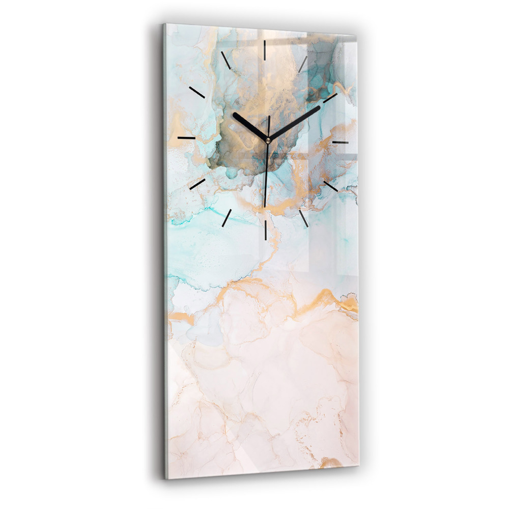 Horloge rectangulaire verticale Image abstraite