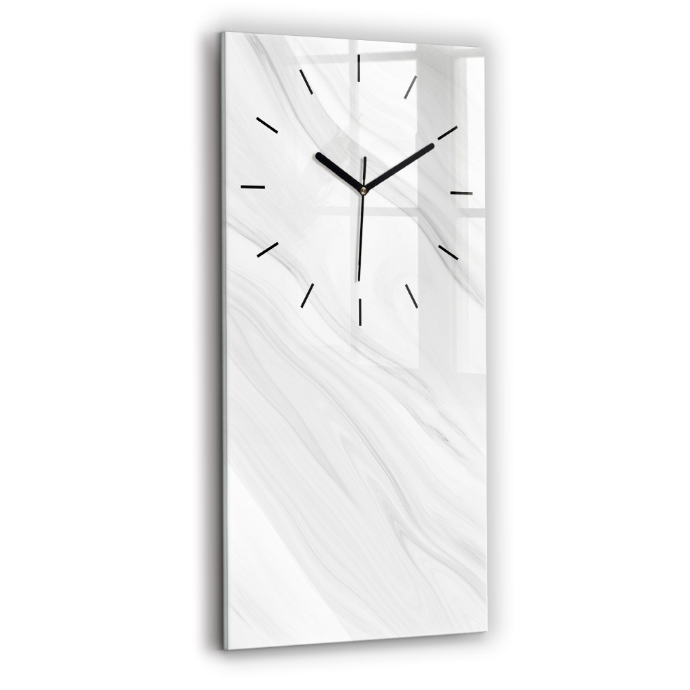 Horloge rectangulaire verticale Marbre décoratif