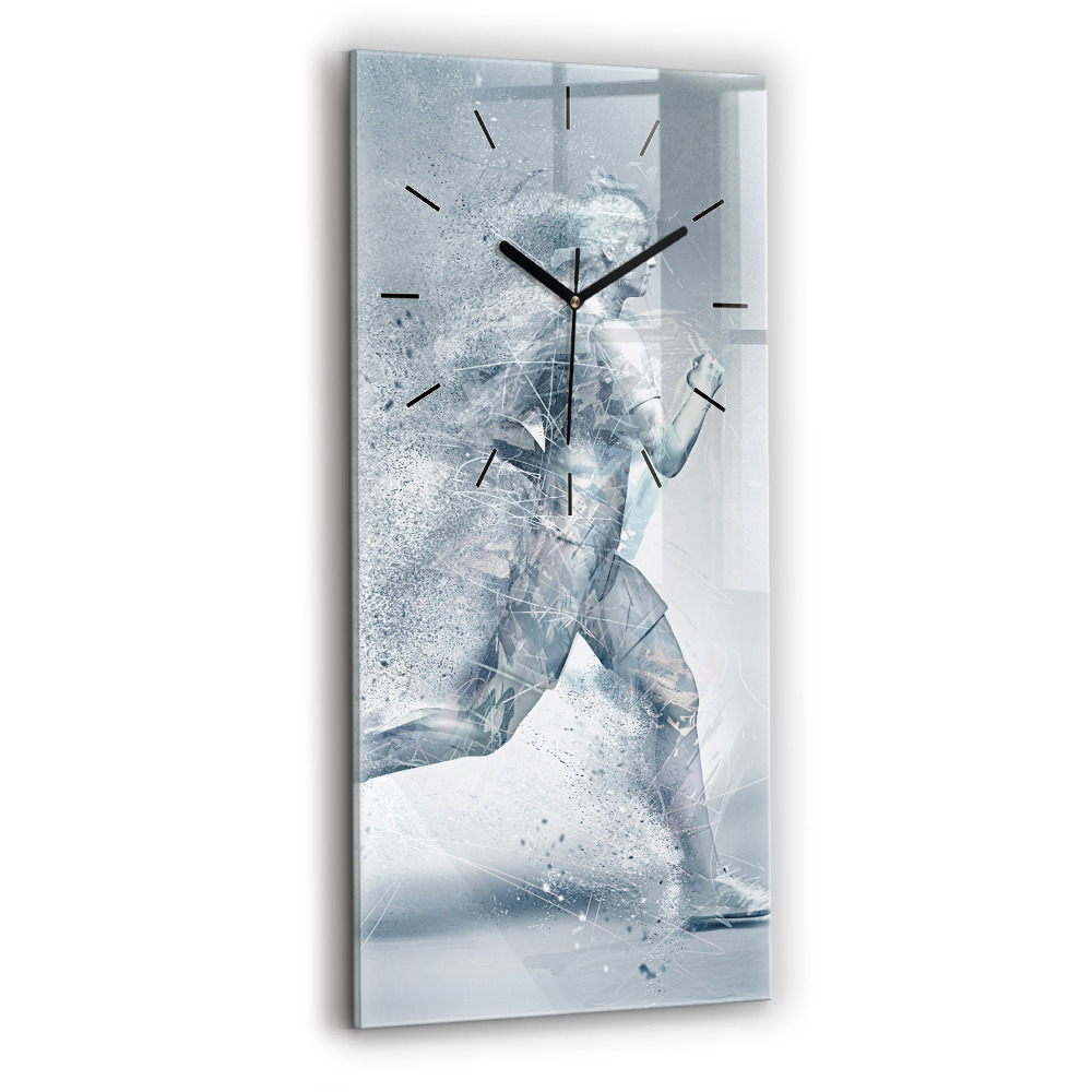 Horloge rectangulaire verticale Homme courant