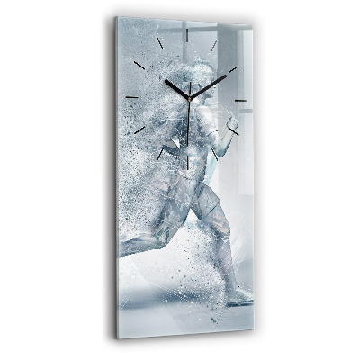 Horloge rectangulaire verticale Homme courant