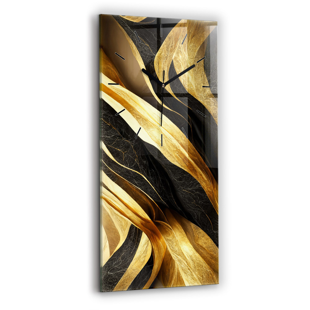 Horloge murale verticale Abstraction élégante