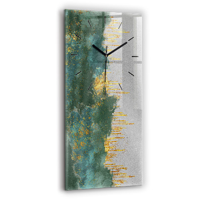 Horloge murale verticale Motif décoratif