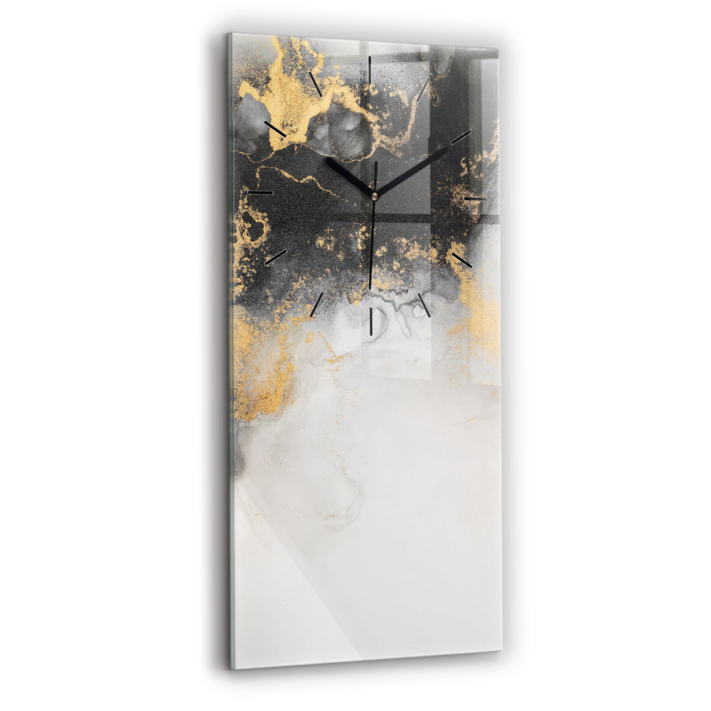 Horloge verticale en verre Marbre artistique