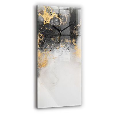 Horloge verticale en verre Marbre artistique