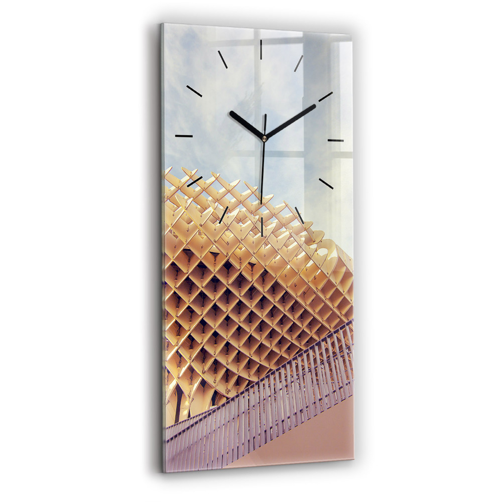 Horloge rectangulaire verticale Point de vue à Séville