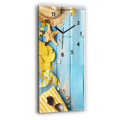Horloge rectangulaire verticale Accessoires de plage et planches