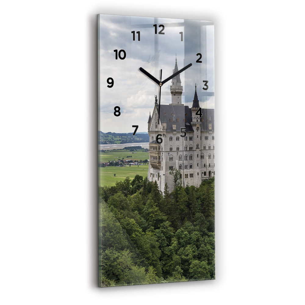 Horloge rectangulaire verticale Château de Neuschwanstein