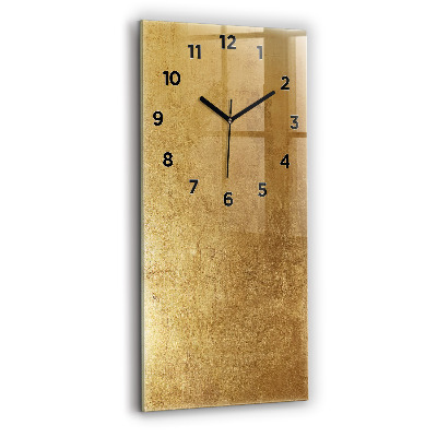 Horloge verticale en verre Toile décorative