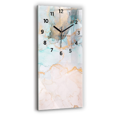 Horloge rectangulaire verticale Image abstraite