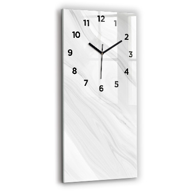Horloge rectangulaire verticale Marbre décoratif