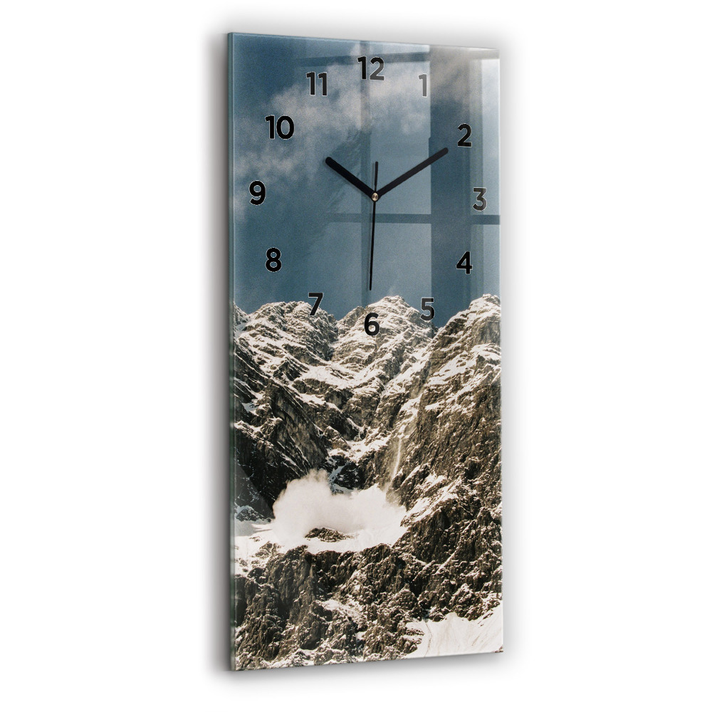 Horloge rectangulaire verticale Monts Watzmann